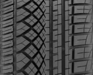 Asymmetrical Tire Tread